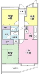 アルス立川の物件間取画像